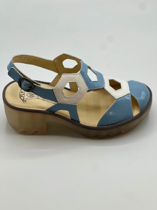 Classic Shoes Fly London - SKYBLLUE.WHITE - 36